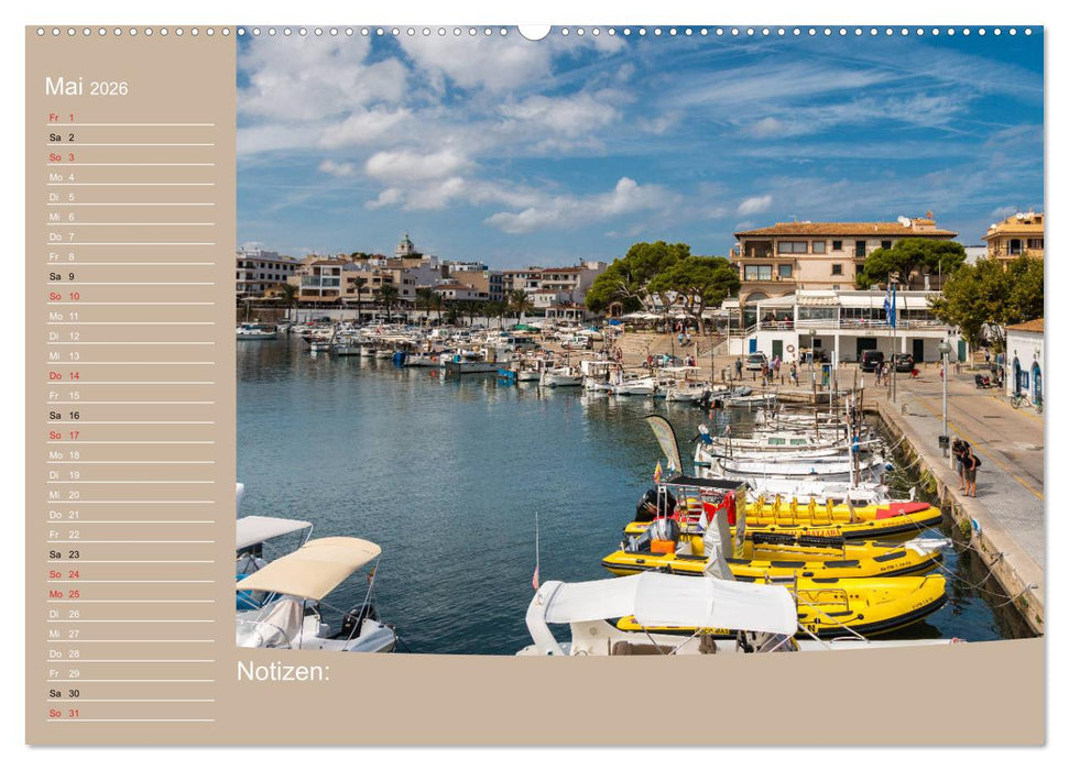 Im Osten von Mallorca (CALVENDO Premium Wandkalender 2026)