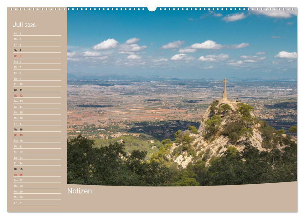 Im Osten von Mallorca (CALVENDO Premium Wandkalender 2026)