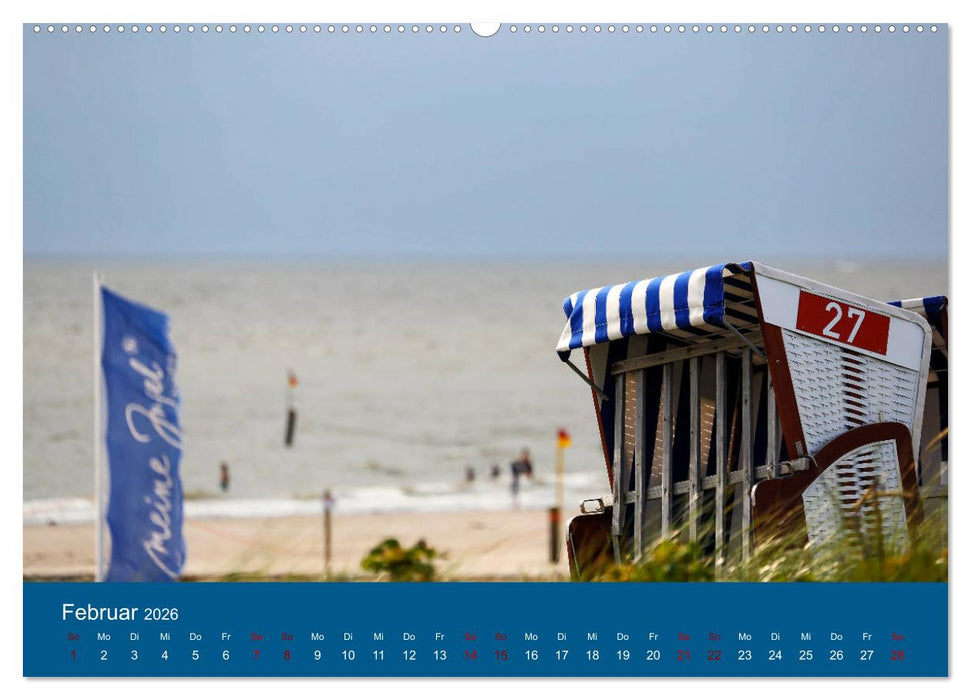 Norderney - Meine Trauminsel (CALVENDO Premium Wandkalender 2026)