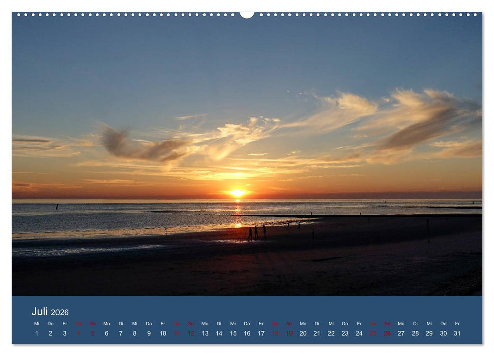Norderney - Meine Trauminsel (CALVENDO Premium Wandkalender 2026)