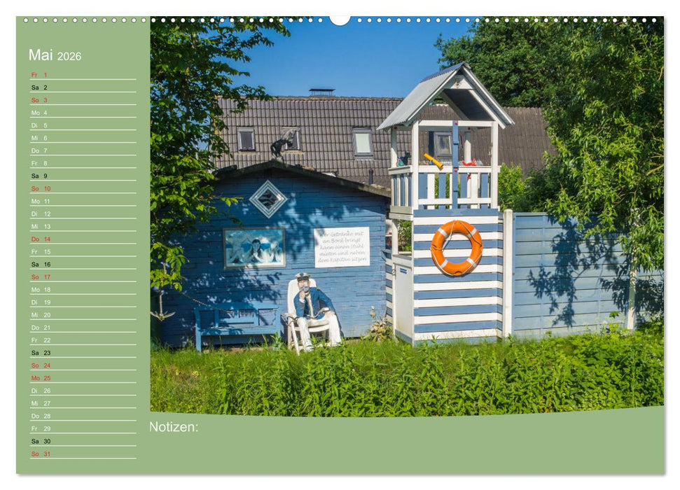 Hooksiel im Friesland (CALVENDO Premium Wandkalender 2026)