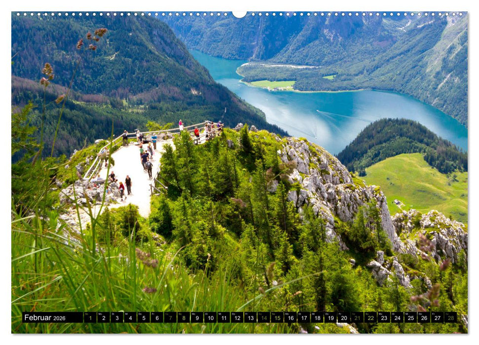 St. Bartholomä und der Königssee (CALVENDO Premium Wandkalender 2026)