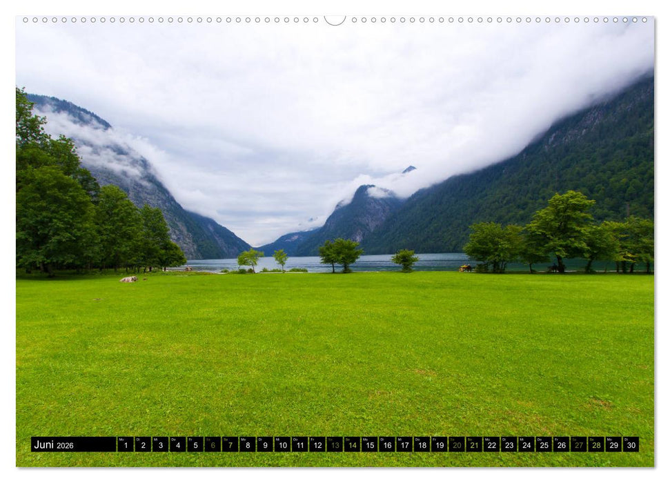 St. Bartholomä und der Königssee (CALVENDO Premium Wandkalender 2026)