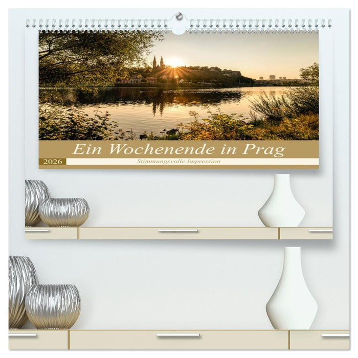 Ein Wochenende in Prag (CALVENDO Premium Wandkalender 2026)