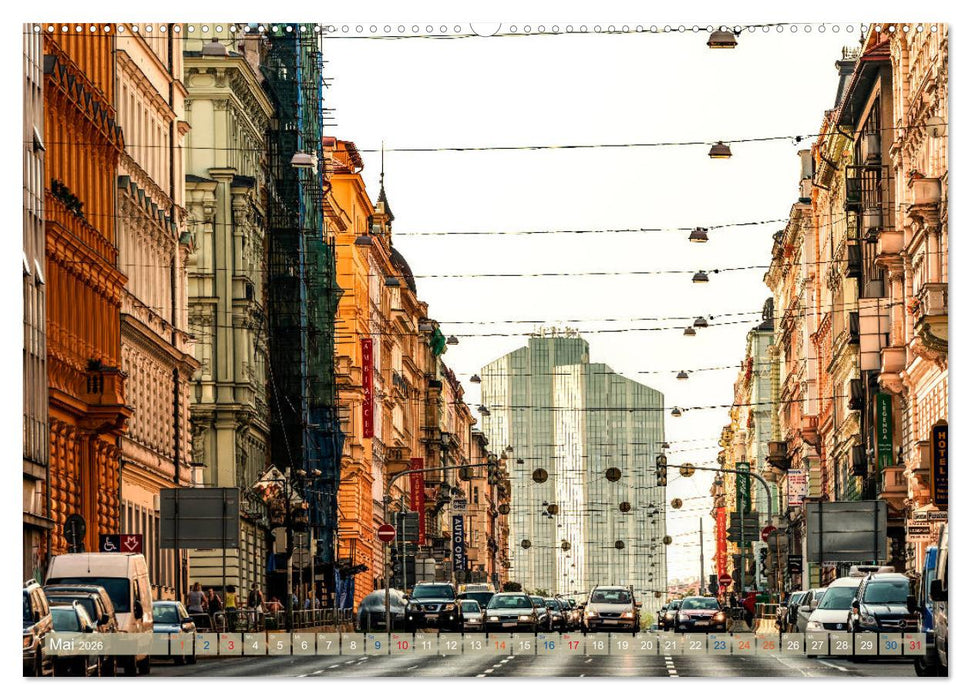 Ein Wochenende in Prag (CALVENDO Premium Wandkalender 2026)
