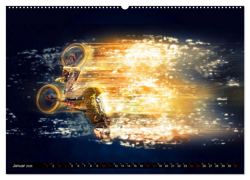 BMX Universum (CALVENDO Premium Wandkalender 2026)