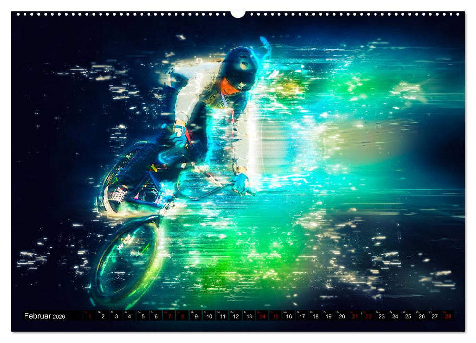 BMX Universum (CALVENDO Premium Wandkalender 2026)