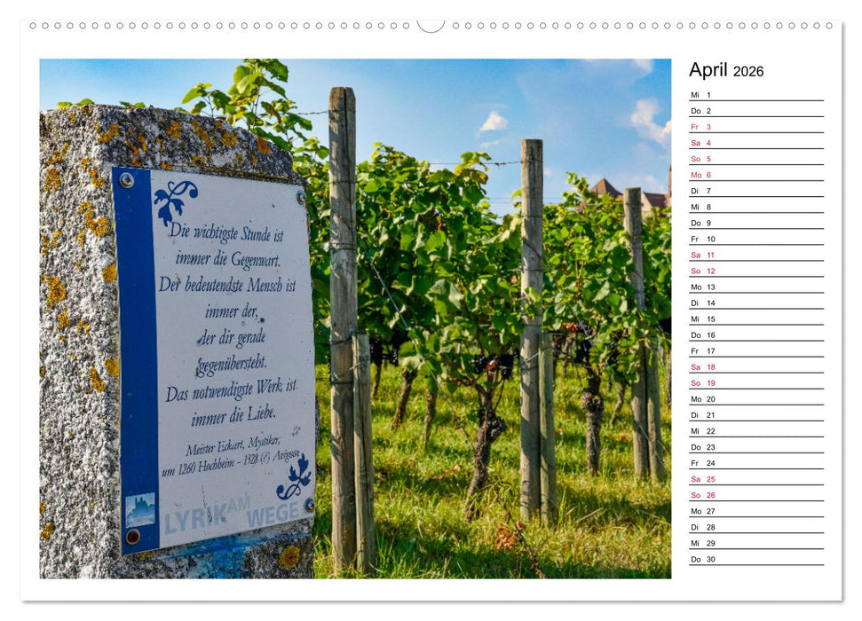 Europastadt Breisach am Rhein (CALVENDO Premium Wandkalender 2026)