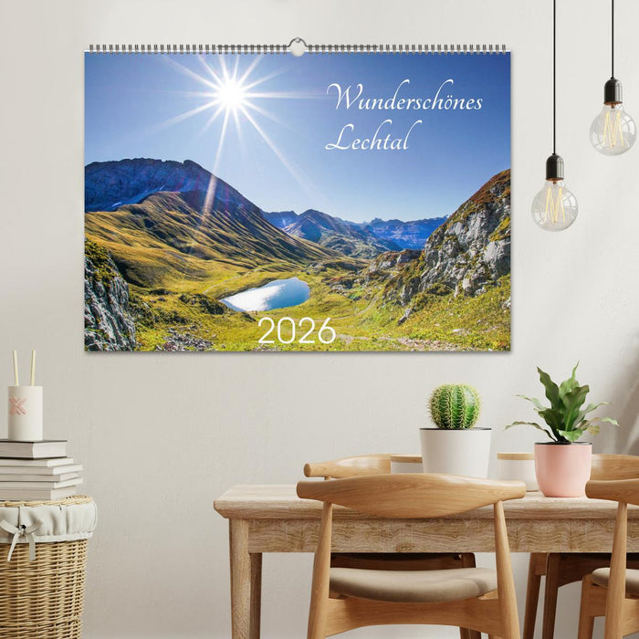 Wunderschönes Lechtal (CALVENDO Wandkalender 2026)