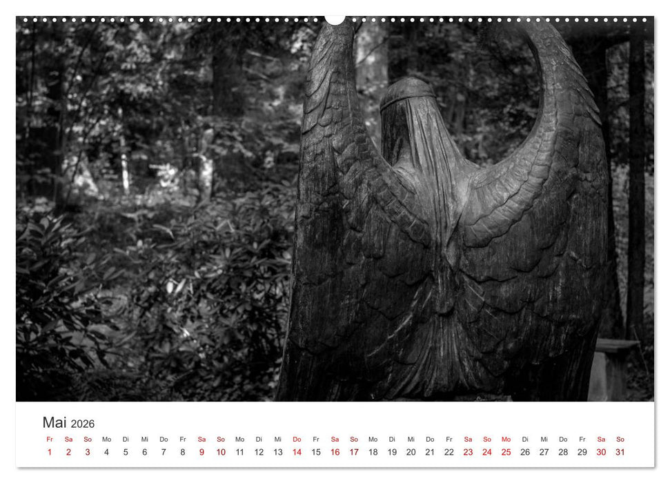 Wachgeküsst - Vom Zauber der Vergangenheit - Südwestkirchhof Stahnsdorf (CALVENDO Premium Wandkalender 2026)
