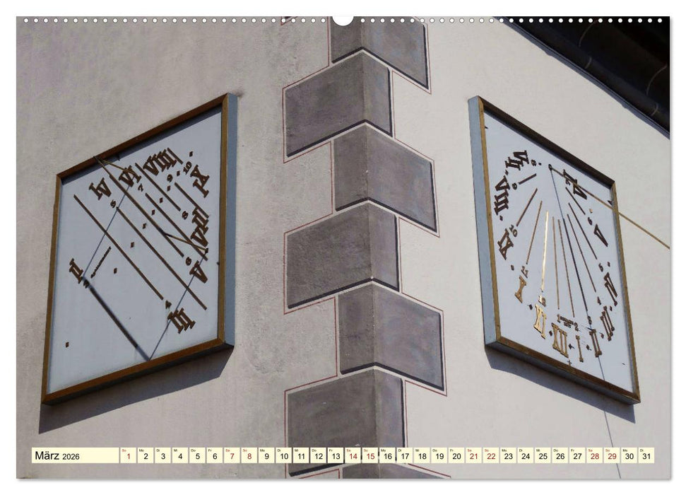 Sonnenuhren - Sonnenstunden (CALVENDO Premium Wandkalender 2026)