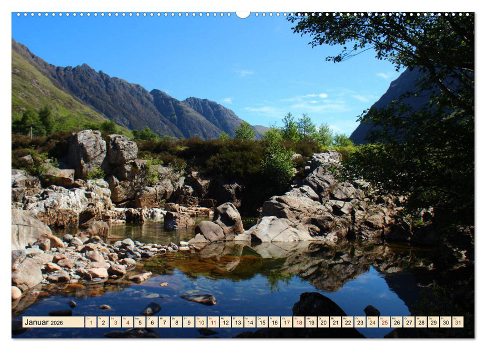 Glen Coe (CALVENDO Premium Wandkalender 2026)