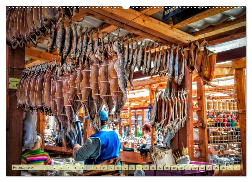 Märkte der Welt (CALVENDO Premium Wandkalender 2026)