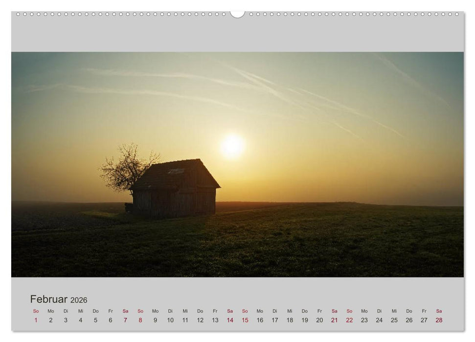 Wetter - Licht - Landschaften (CALVENDO Premium Wandkalender 2026)