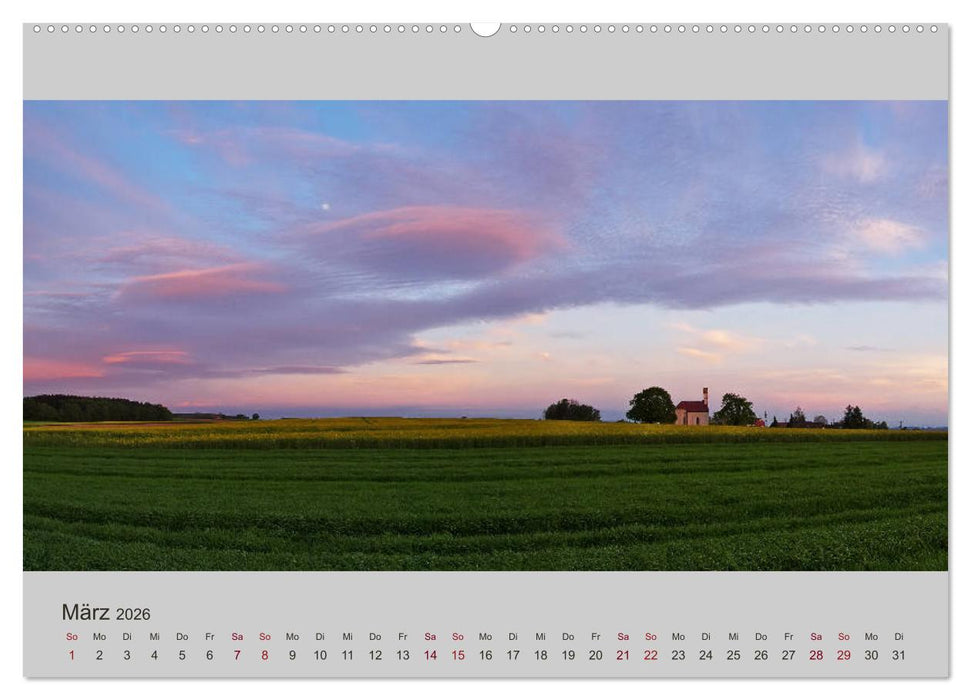 Wetter - Licht - Landschaften (CALVENDO Premium Wandkalender 2026)