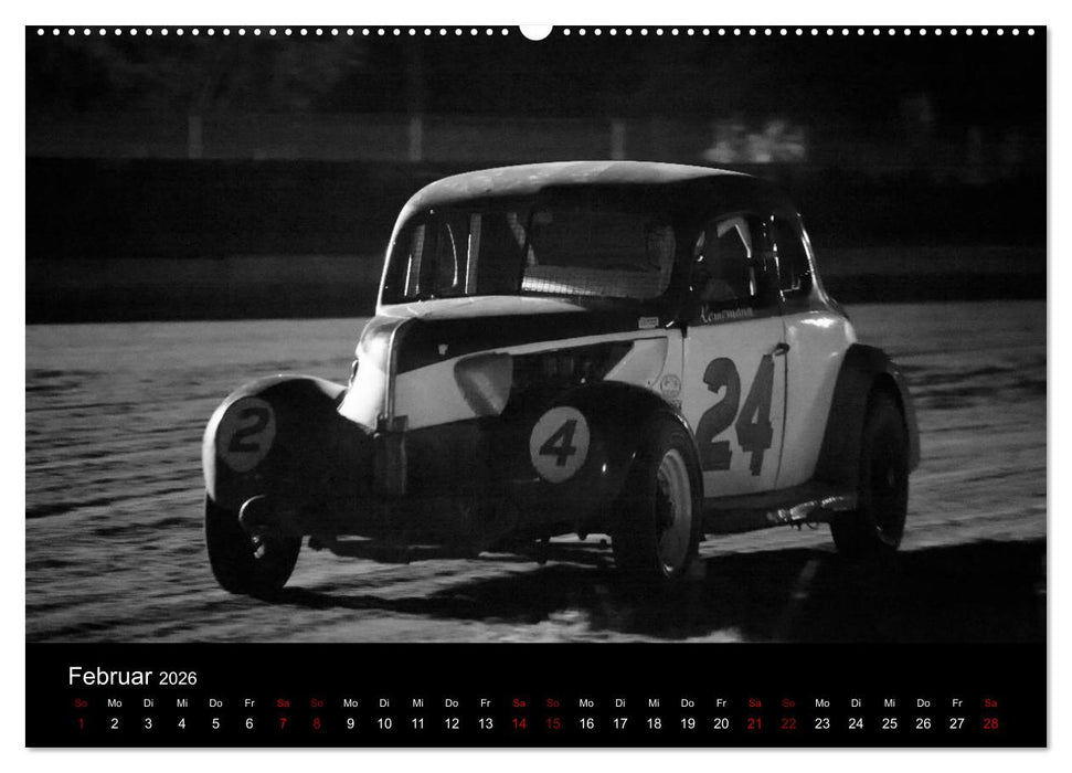 Dirt Track Races (CALVENDO Premium Wandkalender 2026)