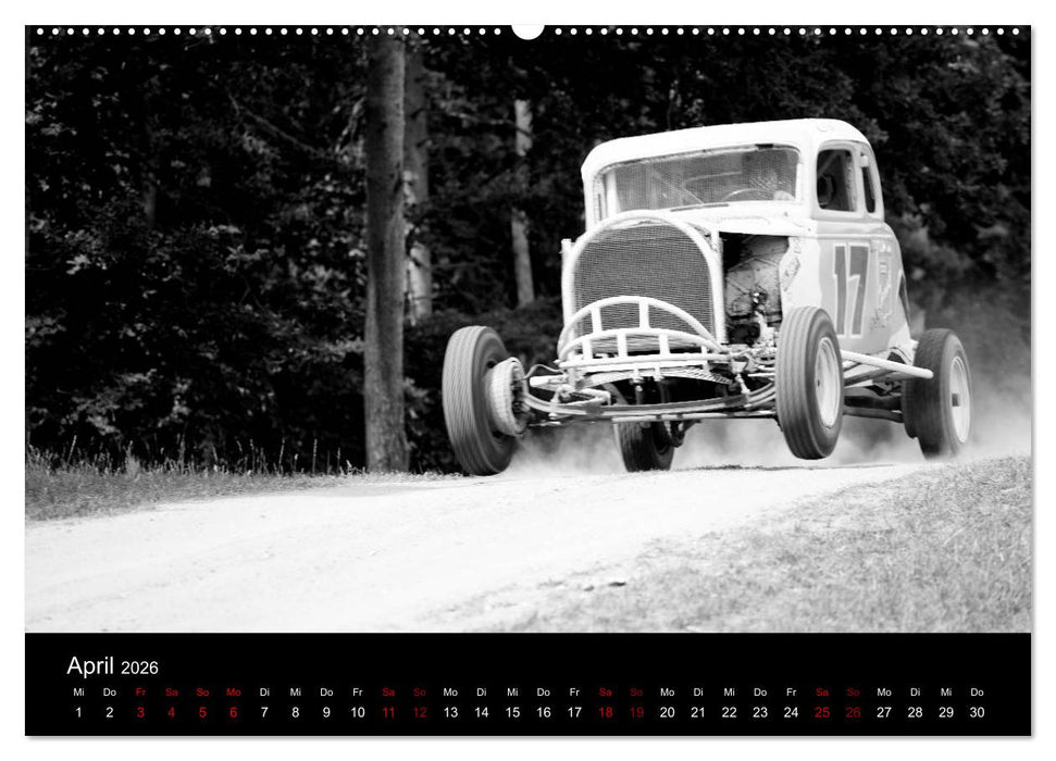 Dirt Track Races (CALVENDO Premium Wandkalender 2026)