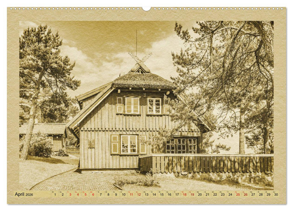 Das Baltikum - Ein Kalender im Zeitungsstil (CALVENDO Premium Wandkalender 2026)