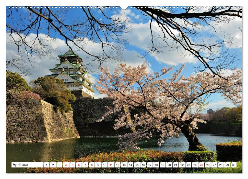 Japan. Im Land des Lächelns (CALVENDO Premium Wandkalender 2026)