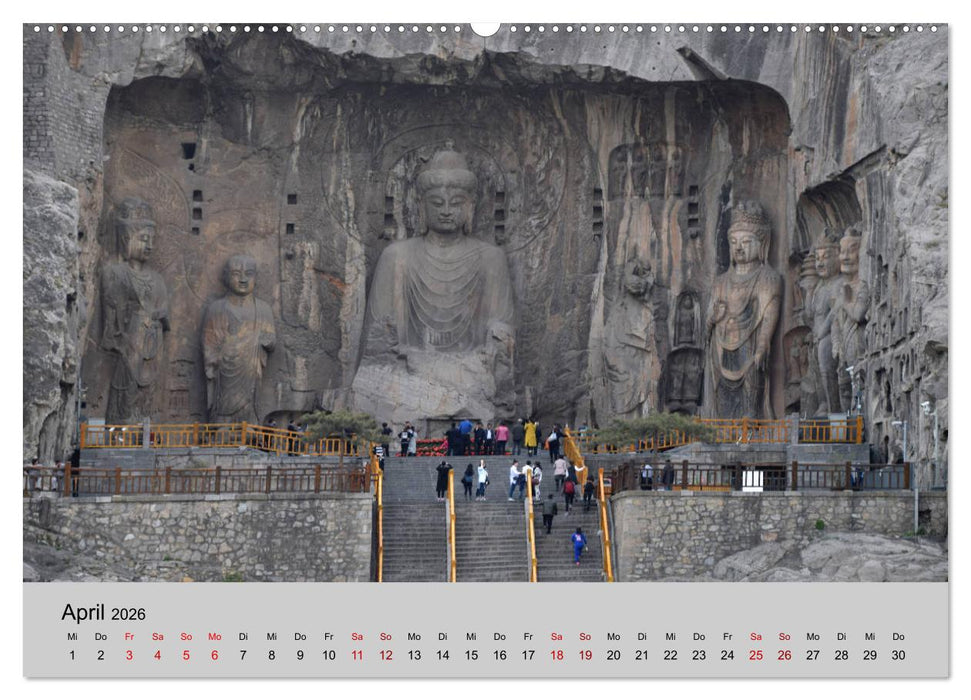 China-Impressionen (CALVENDO Premium Wandkalender 2026)