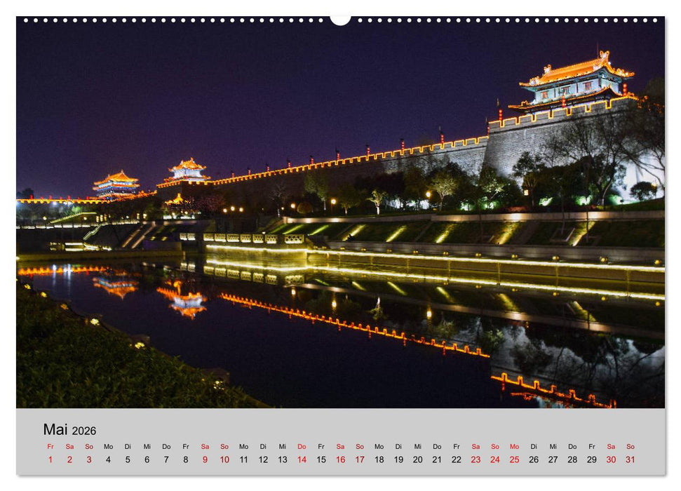 China-Impressionen (CALVENDO Premium Wandkalender 2026)