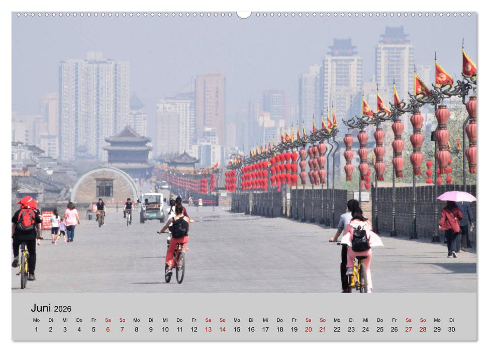 China-Impressionen (CALVENDO Premium Wandkalender 2026)