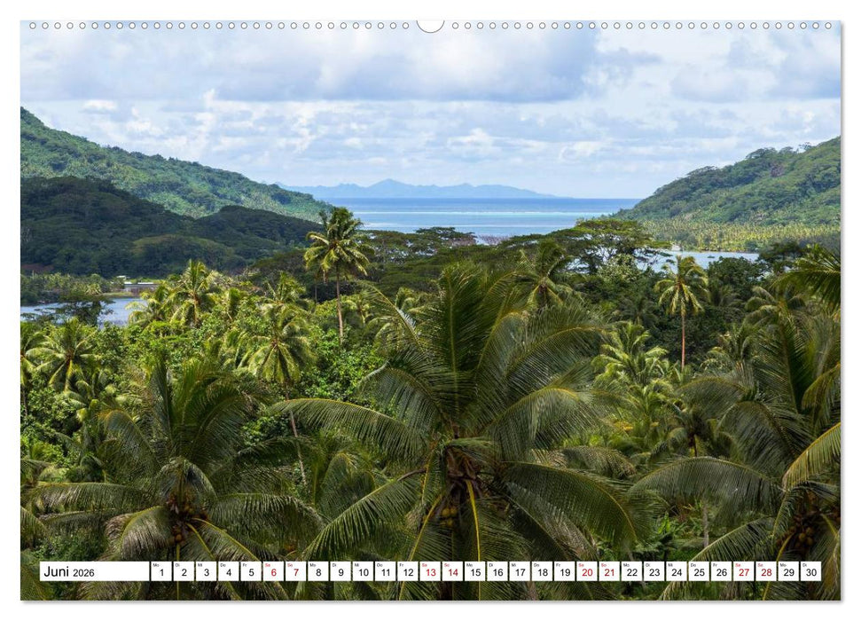 Reif für die Südsee. Reise von Fidschi bis Bora Bora (CALVENDO Premium Wandkalender 2026)