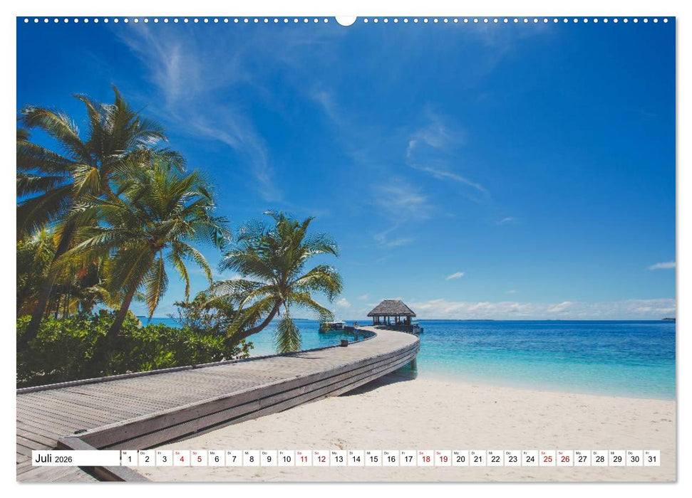 Reif für die Südsee. Reise von Fidschi bis Bora Bora (CALVENDO Premium Wandkalender 2026)
