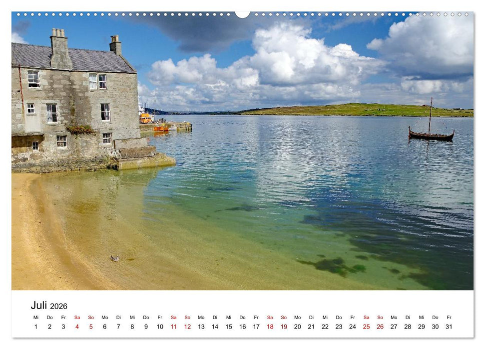 Von Cornwall nach Schottland (CALVENDO Premium Wandkalender 2026)