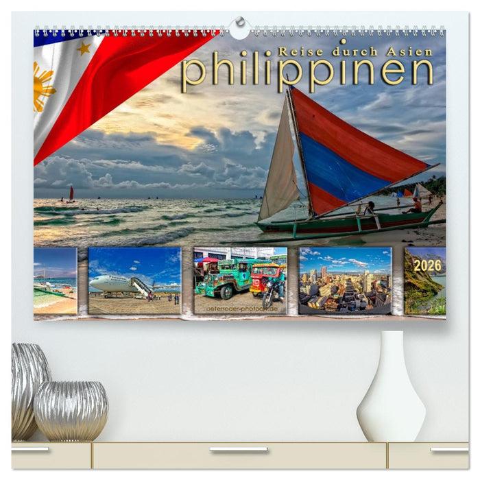 Reise durch Asien - Philippinen (CALVENDO Premium Wandkalender 2026)