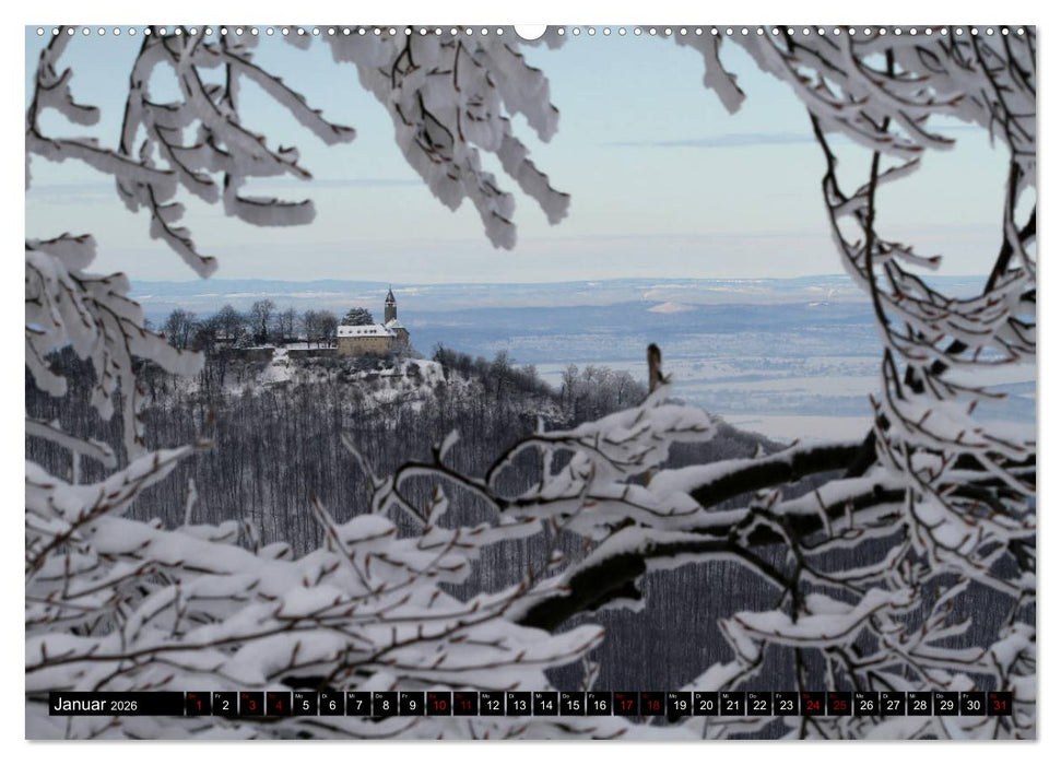 Rund um die Teck (CALVENDO Premium Wandkalender 2026)