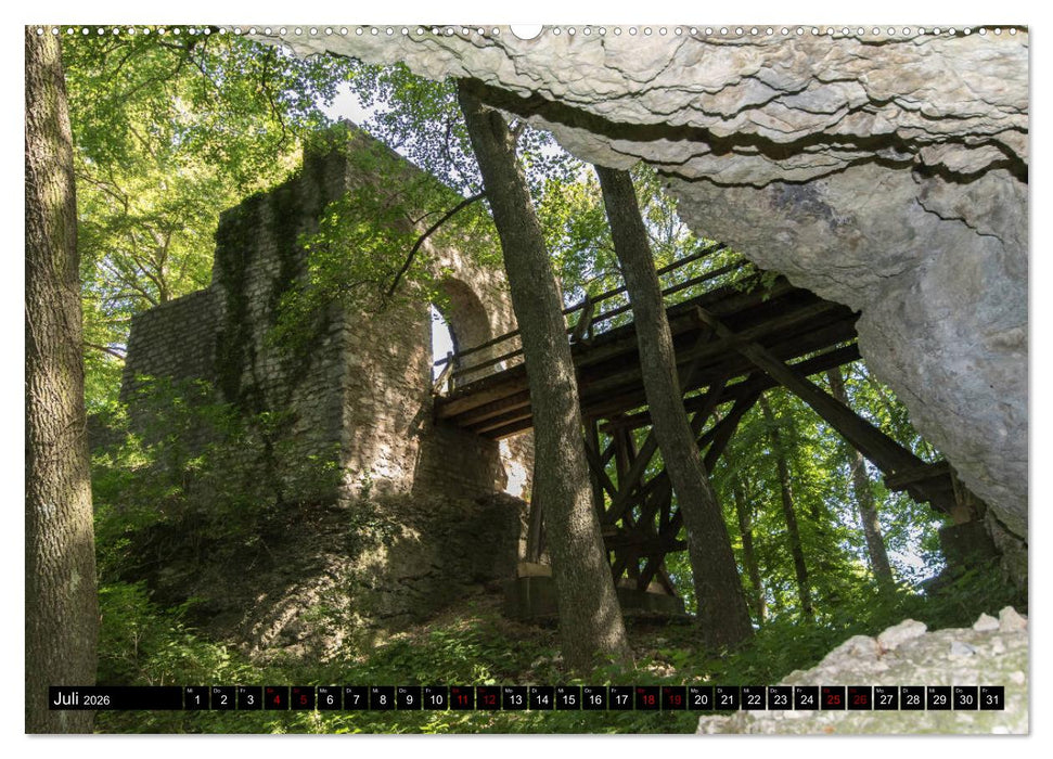 Rund um die Teck (CALVENDO Premium Wandkalender 2026)