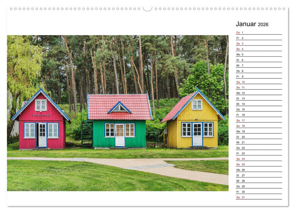 Nida - Perle am Kurischen Haff (CALVENDO Premium Wandkalender 2026)