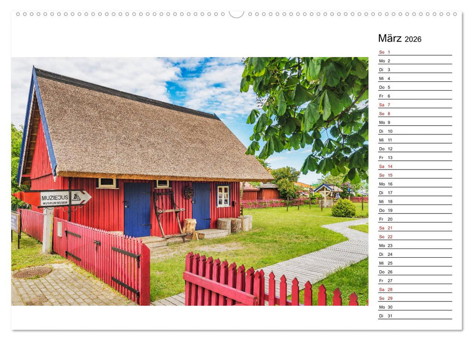 Nida - Perle am Kurischen Haff (CALVENDO Premium Wandkalender 2026)