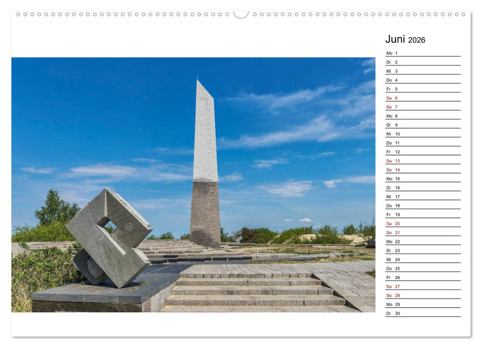 Nida - Perle am Kurischen Haff (CALVENDO Premium Wandkalender 2026)