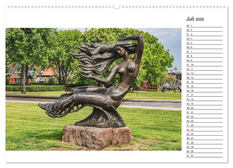 Nida - Perle am Kurischen Haff (CALVENDO Premium Wandkalender 2026)