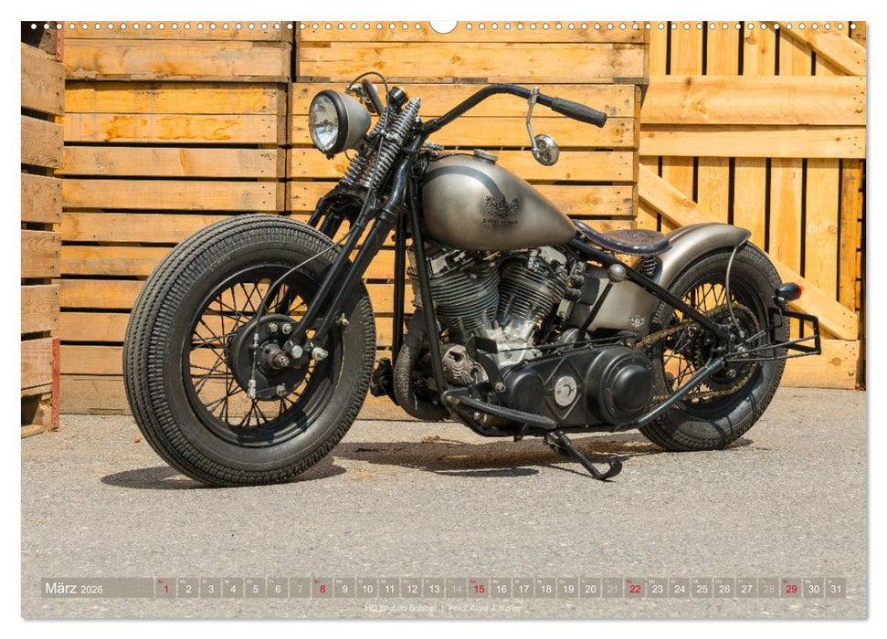 Edel-Bikes 2026 (CALVENDO Premium Wandkalender 2026)