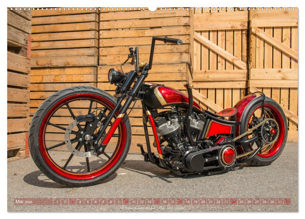 Edel-Bikes 2026 (CALVENDO Premium Wandkalender 2026)