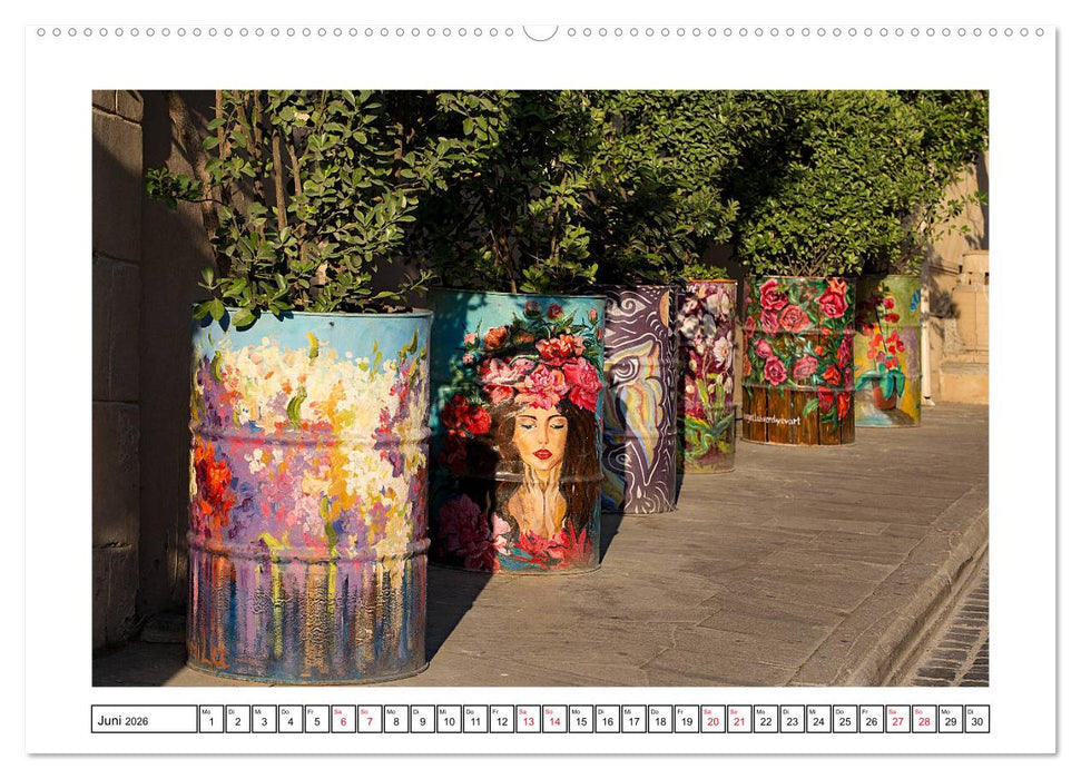 Baku - Erdöl, Sozialismus und Welterbe (CALVENDO Wandkalender 2026)