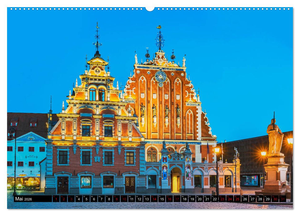 Entdeckungen im Baltikum (CALVENDO Premium Wandkalender 2026)