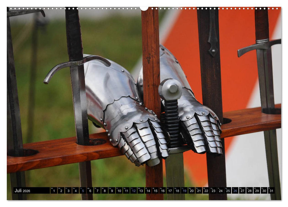 Mittelalterliches Leben - Allerlei Schönes (CALVENDO Premium Wandkalender 2026)