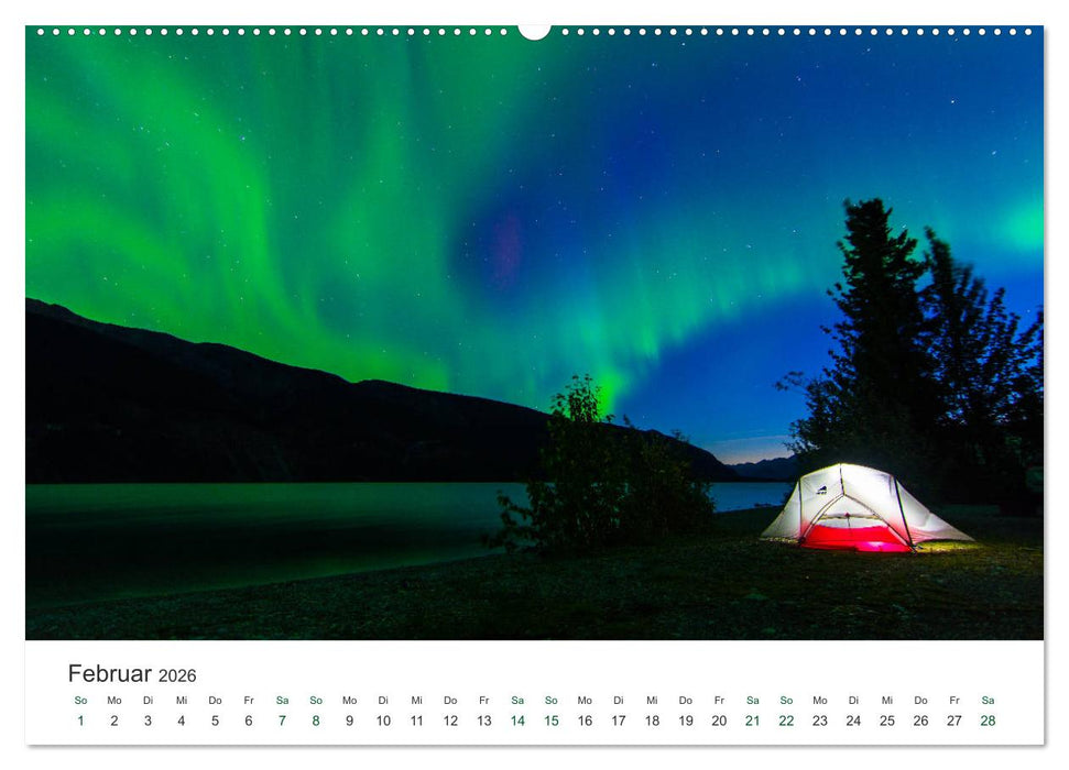 Into the Wild - Kanada und Alaska (CALVENDO Premium Wandkalender 2026)