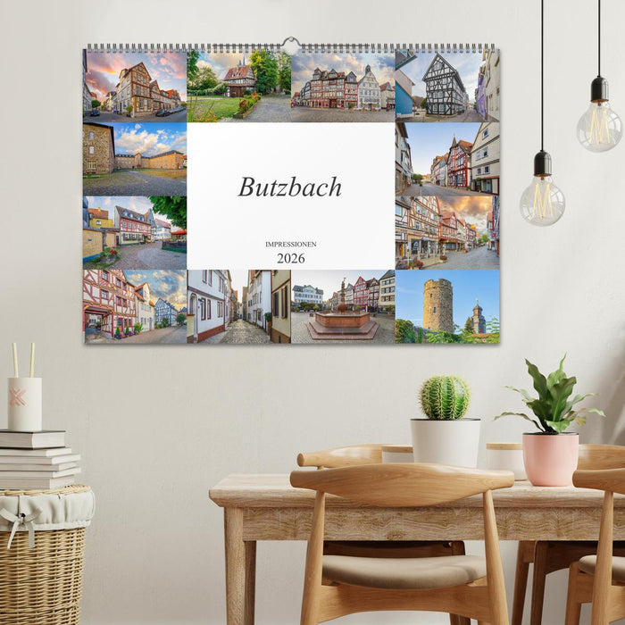 Butzbach Impressionen (CALVENDO Wandkalender 2026)