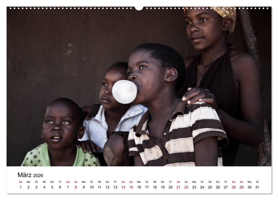 Sambia und der Sambesi (CALVENDO Premium Wandkalender 2026)