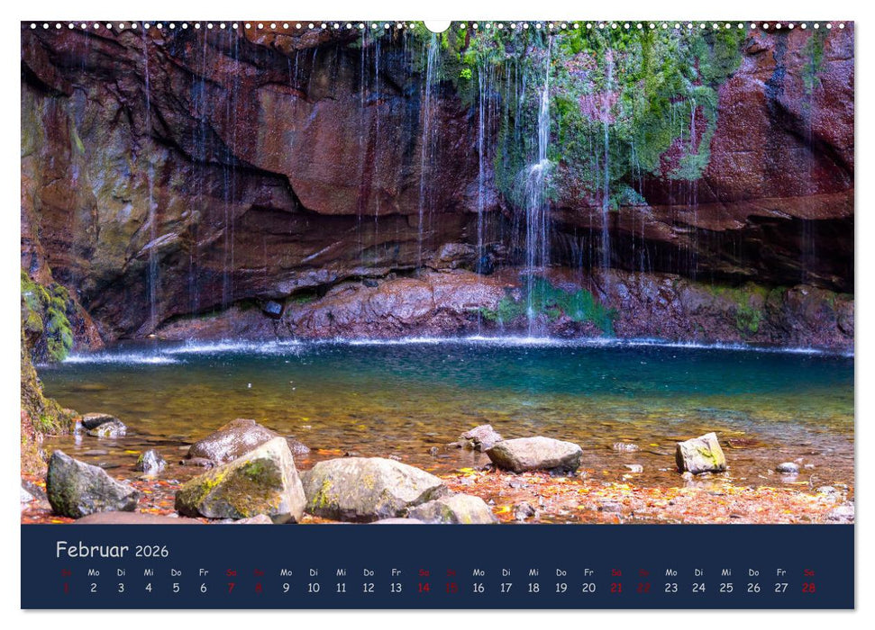 Naturwunder Madeira (CALVENDO Premium Wandkalender 2026)