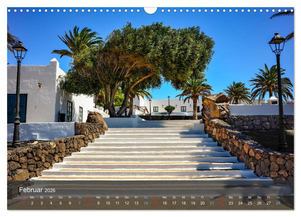 Lanzarote - Trauminsel vor Afrika (CALVENDO Wandkalender 2026)