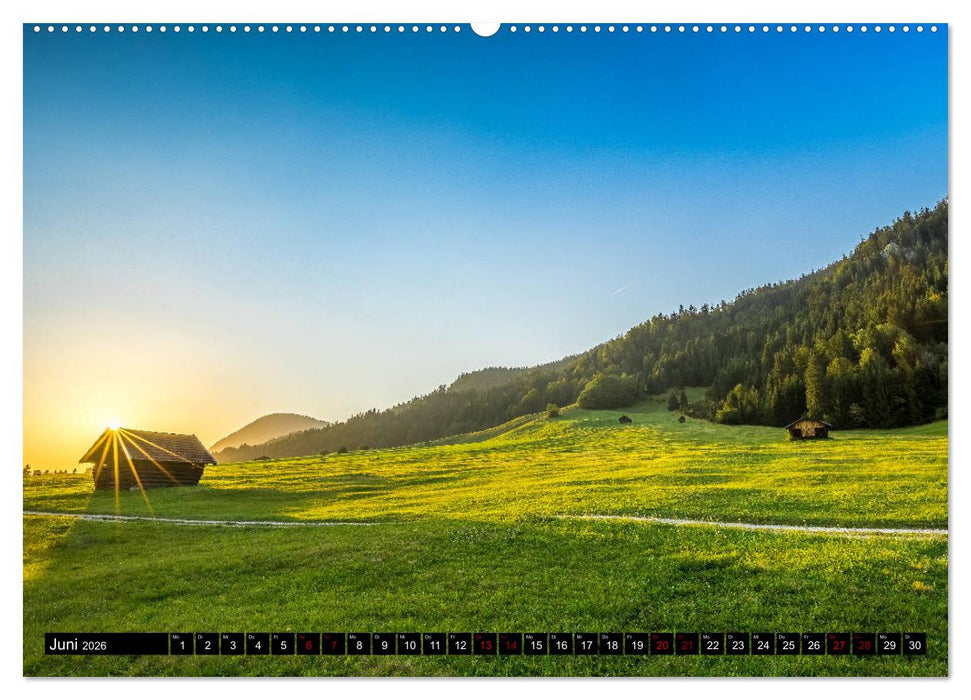 Traumhafte Alpen (CALVENDO Premium Wandkalender 2026)