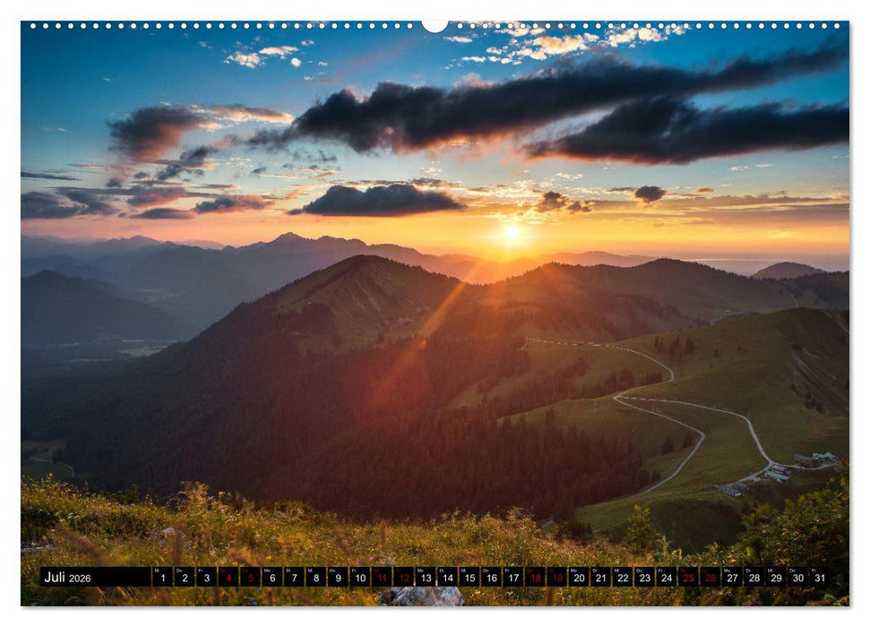 Traumhafte Alpen (CALVENDO Premium Wandkalender 2026)