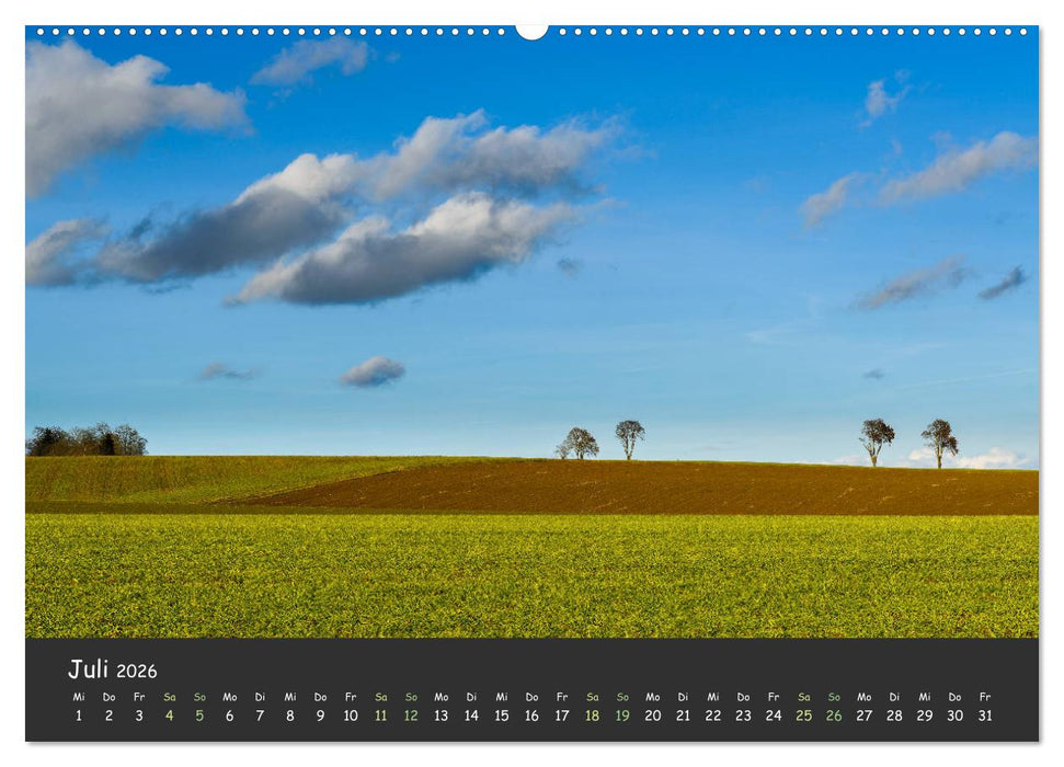 Ammersee bis Walchensee - Traumlandschaften im Voralpenland (CALVENDO Premium Wandkalender 2026)