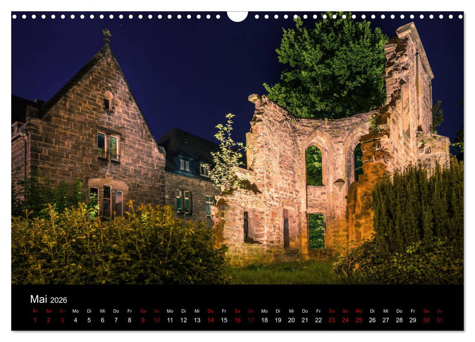 Märchenhaftes Marburg (CALVENDO Wandkalender 2026)